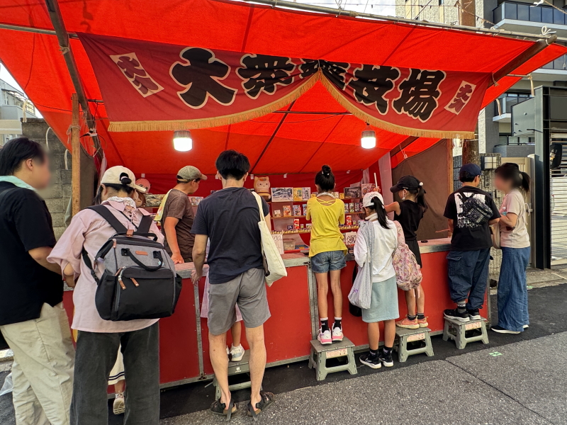 【阿倍野区】阿部王子神社の夏祭りの射的