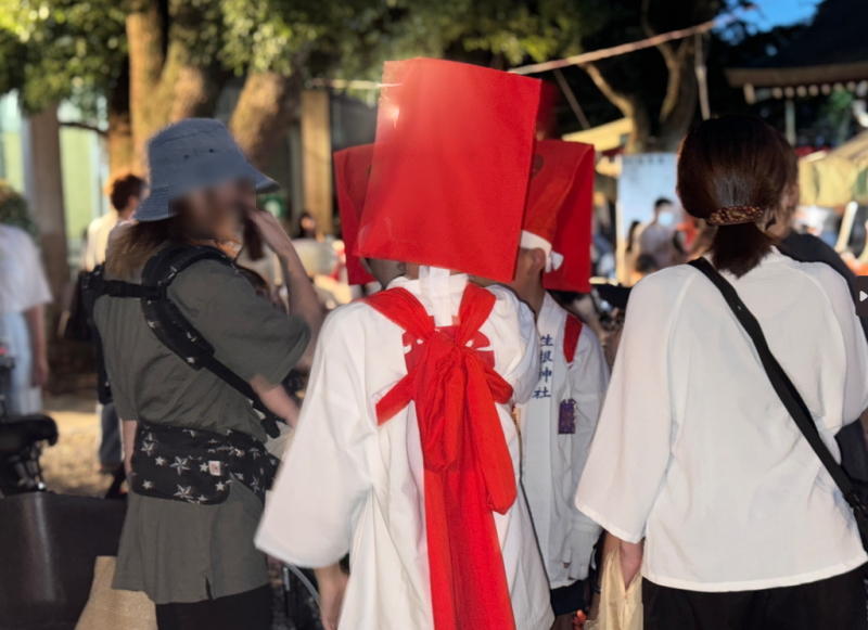 住吉区生根神社の子ども太鼓