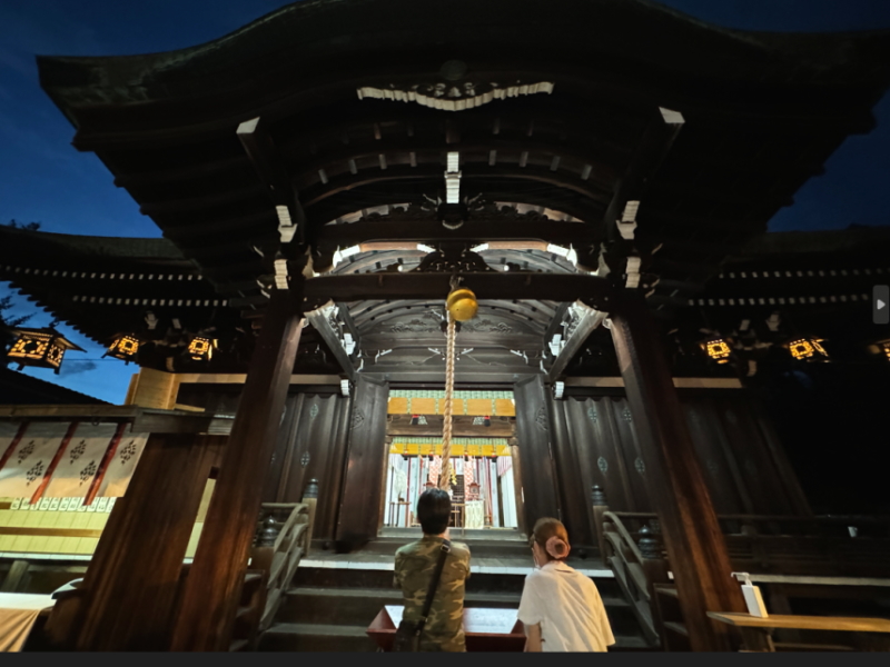 住吉区「生根神社」の夏祭り