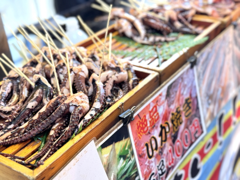 東住吉区山坂神社　夏祭の屋台