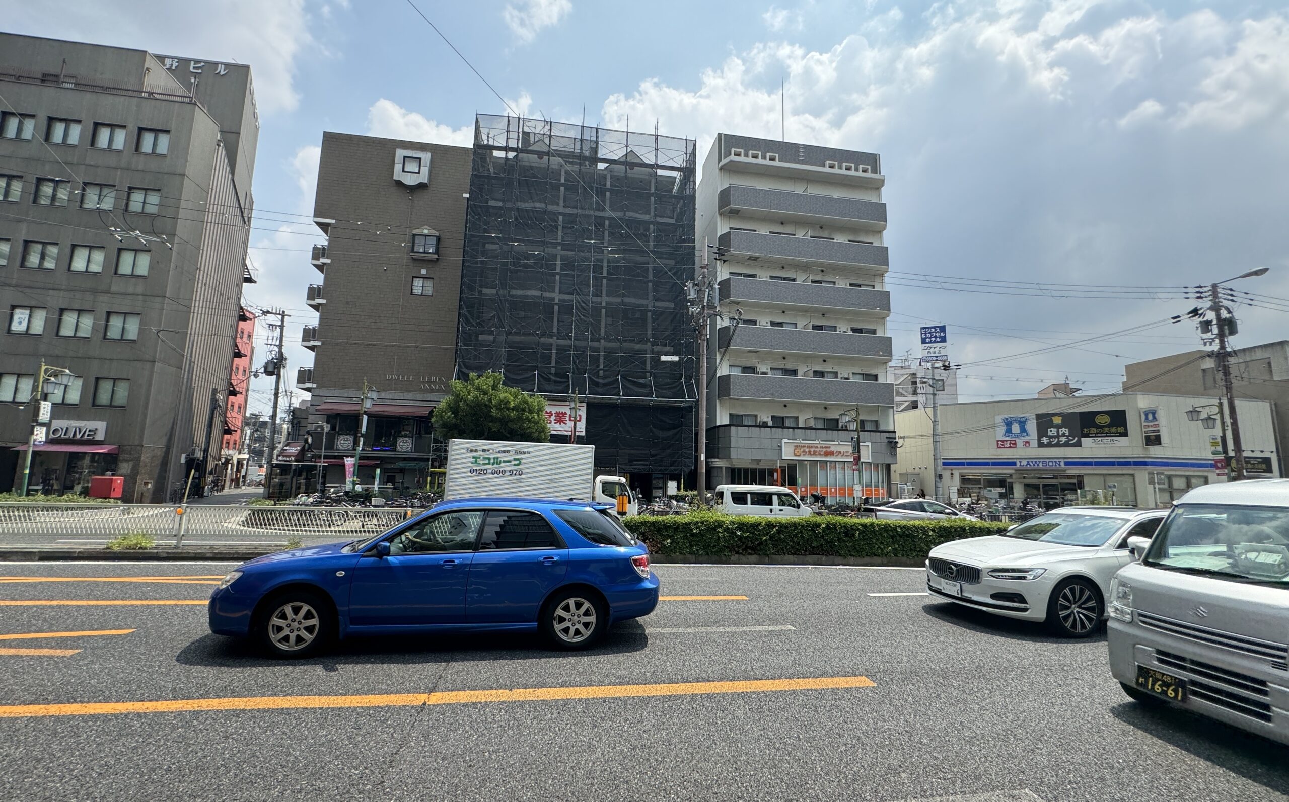 バーガーキング西田辺駅前店の前の店