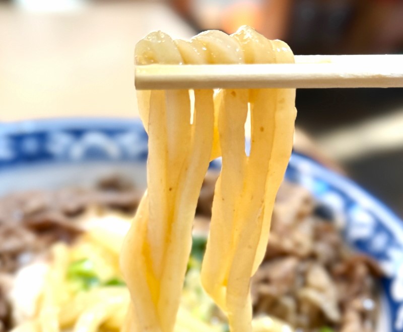 鶴ヶ丘　釜ひろの讃岐うどんの麺