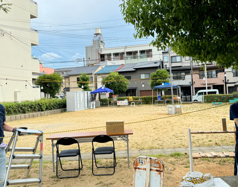 住吉区長居南町会子ども夏祭り