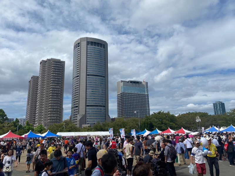 去年の都島区民まつりの様子