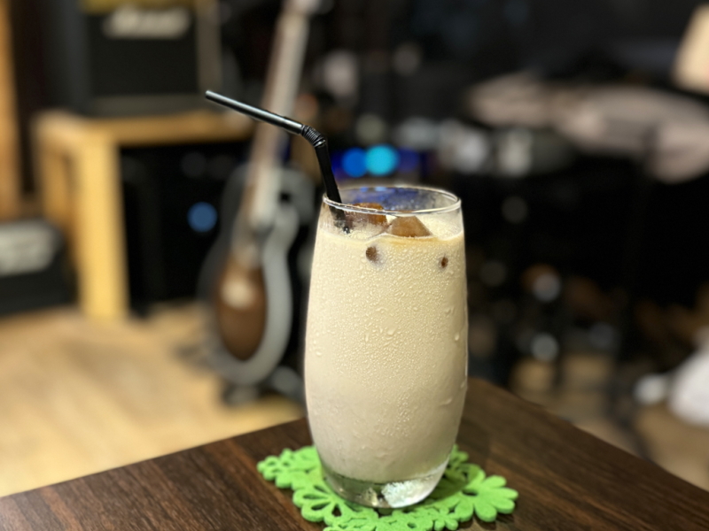 大阪市住吉区我孫子cafe&bar Cielのカフェオレ