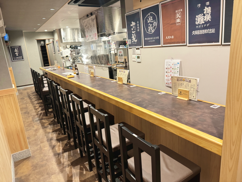 杉本町「お肉のじかん。REBORN」の店内