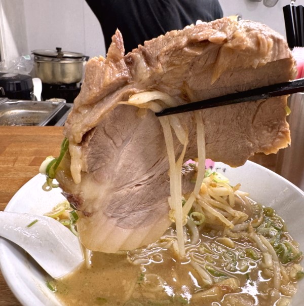 「ラーメンが好きです長居店」のチャーシュー