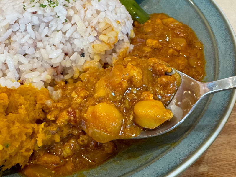 ひよこ豆のカレー