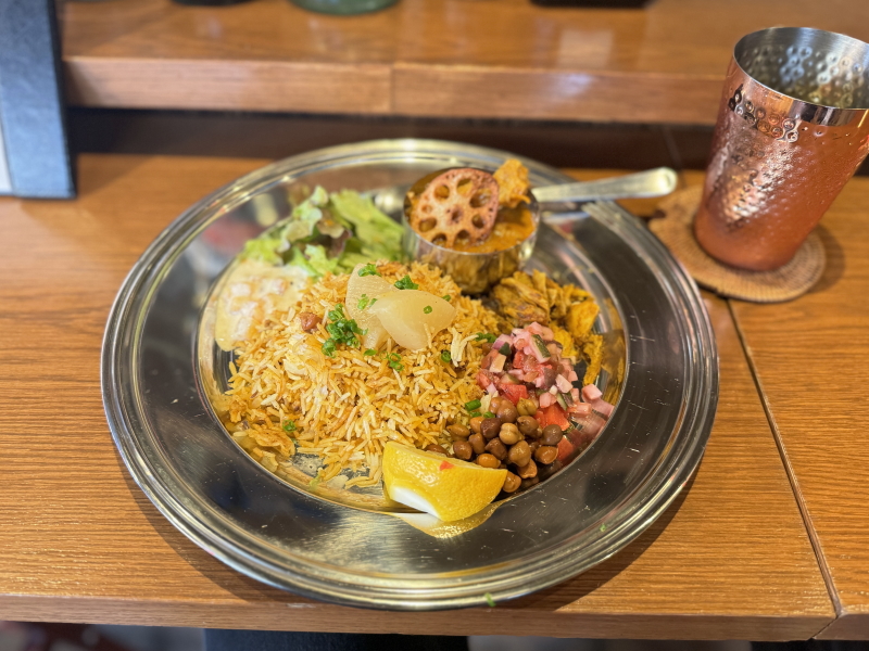 「木村香辛料飯店」さんのビリヤニ＆カレー