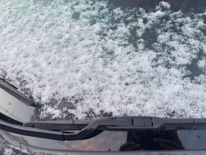 大阪の雪2025年2月24日