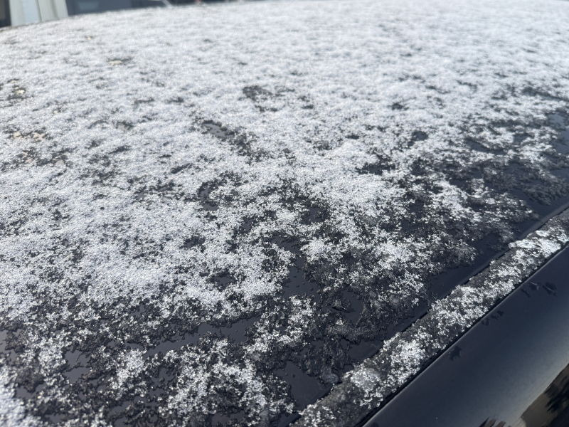 大阪住吉区の雪2025年2月24日