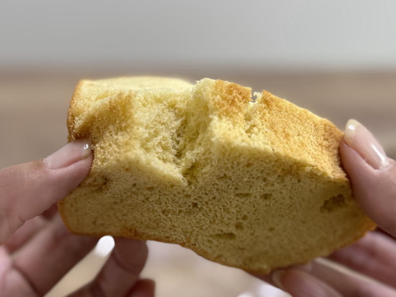 米粉シフォンケーキ専門店「KiBunBaNa~キブンバナ~」の米粉シフォンケーキ プレーン味