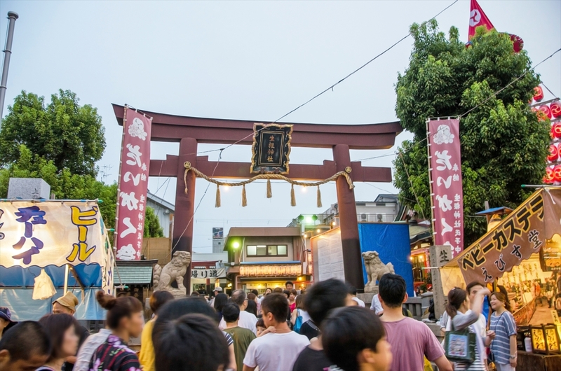 生根神社の夏祭り　だいがく祭