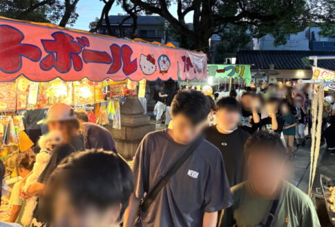 神須牟地神社の夏祭り