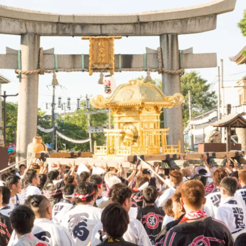 大阪市平野区2024「杭全神社の夏祭り」