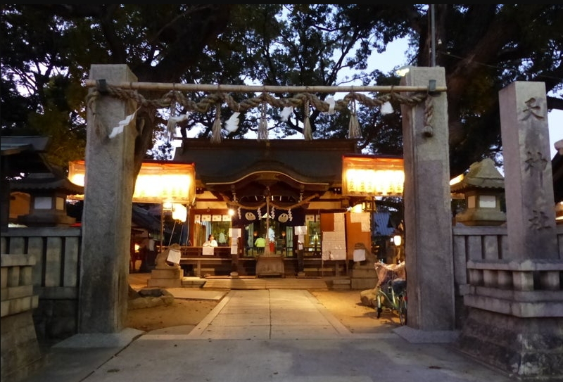 桑津店神社の夏祭り