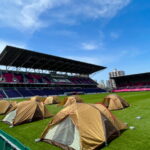 2024STADIUM CAMPING@ヨドコウ桜スタジアムのテント