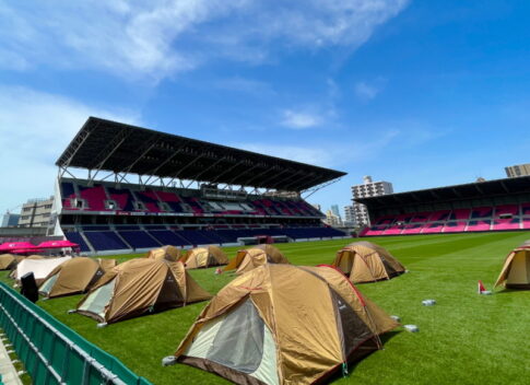 2024STADIUM CAMPING@ヨドコウ桜スタジアムのテント