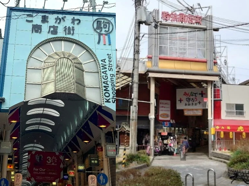 大阪府で好きな商店街トップ10　３位の駒川商店街と１０位の粉浜商店街