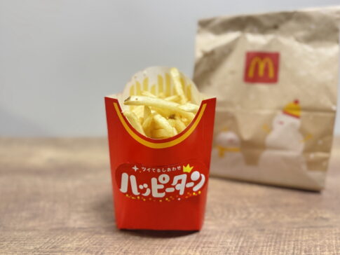 マクドポテトシャカシャカポテトとハッピーターンコラボ