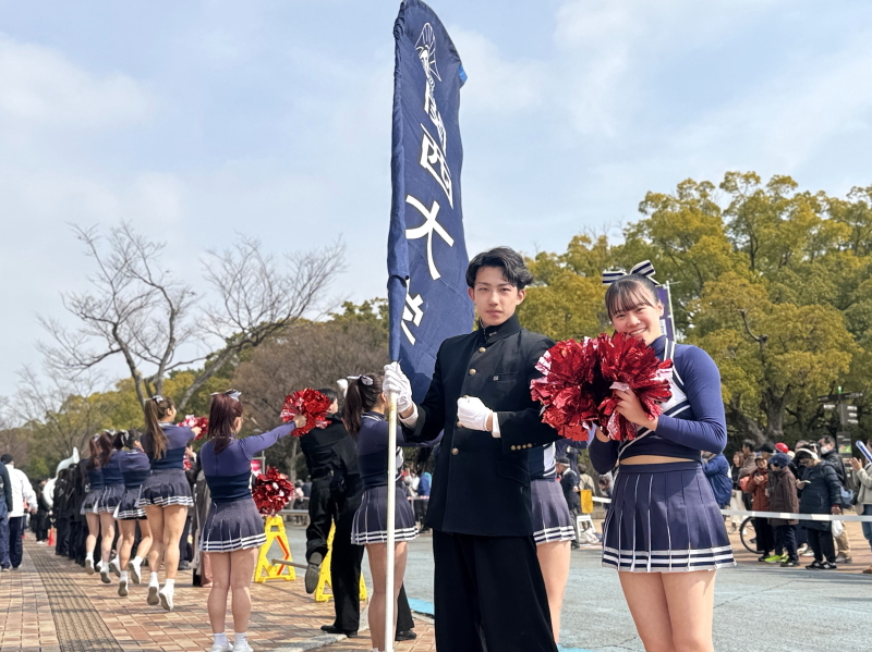 長居公園で「第5回全国大学対校男女混合駅伝」