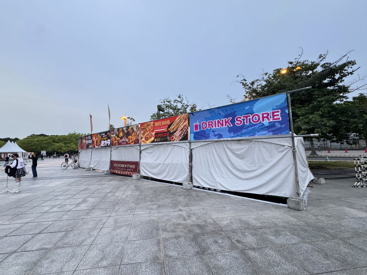 髭男スタジアムライブ 屋台