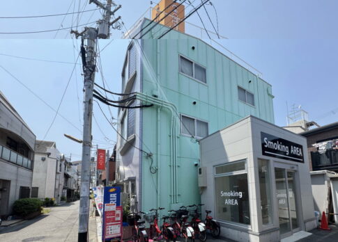 駒川商店街近くの喫煙所「ココロホール」マップ