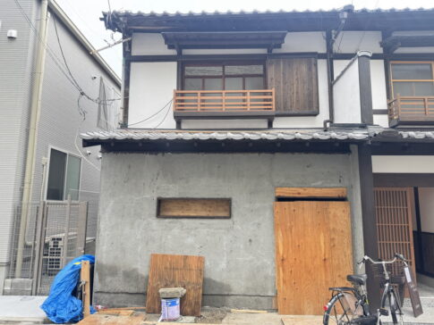 【南田辺】桃ヶ池長屋でオープンする予定の「イタリアンの店」