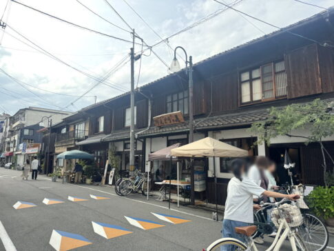 わびさびを感じた桃ヶ池長屋「むすびの市」