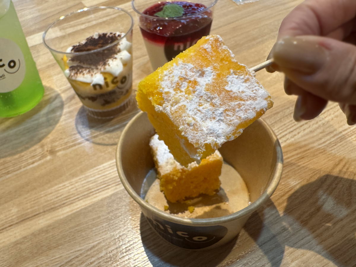 米粉のにんじんケーキ（nico cafe&deli）
