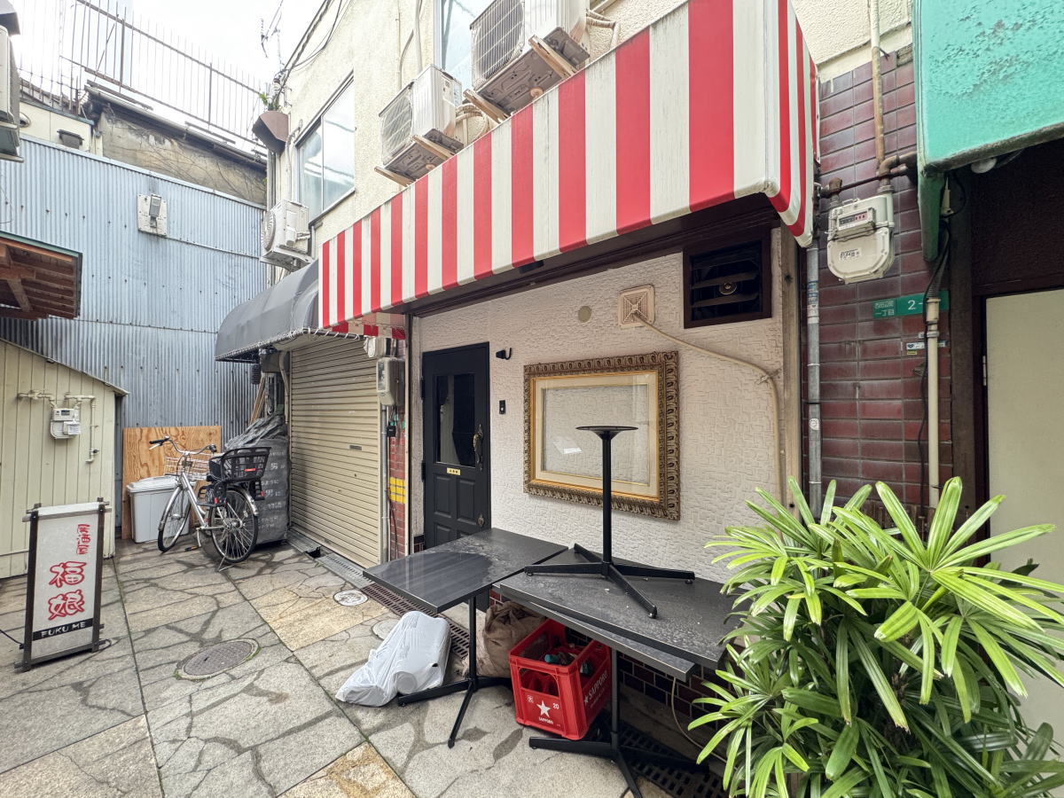 オープン準備中no 西田辺の路地裏「会員制隠れ家バー」