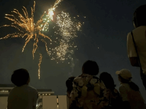 この夏一番！「南住吉えーまちフェスタ」2024ねんの花火