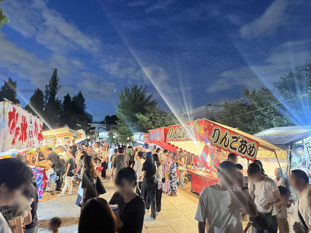 2025年「阿部野神社夏祭り」の様子