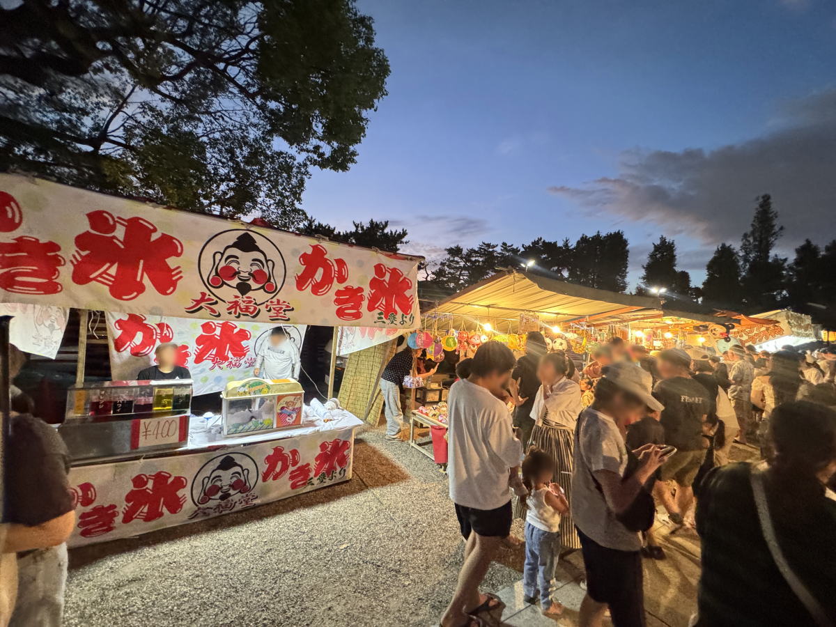 2025年「阿部野神社夏祭り」の様子