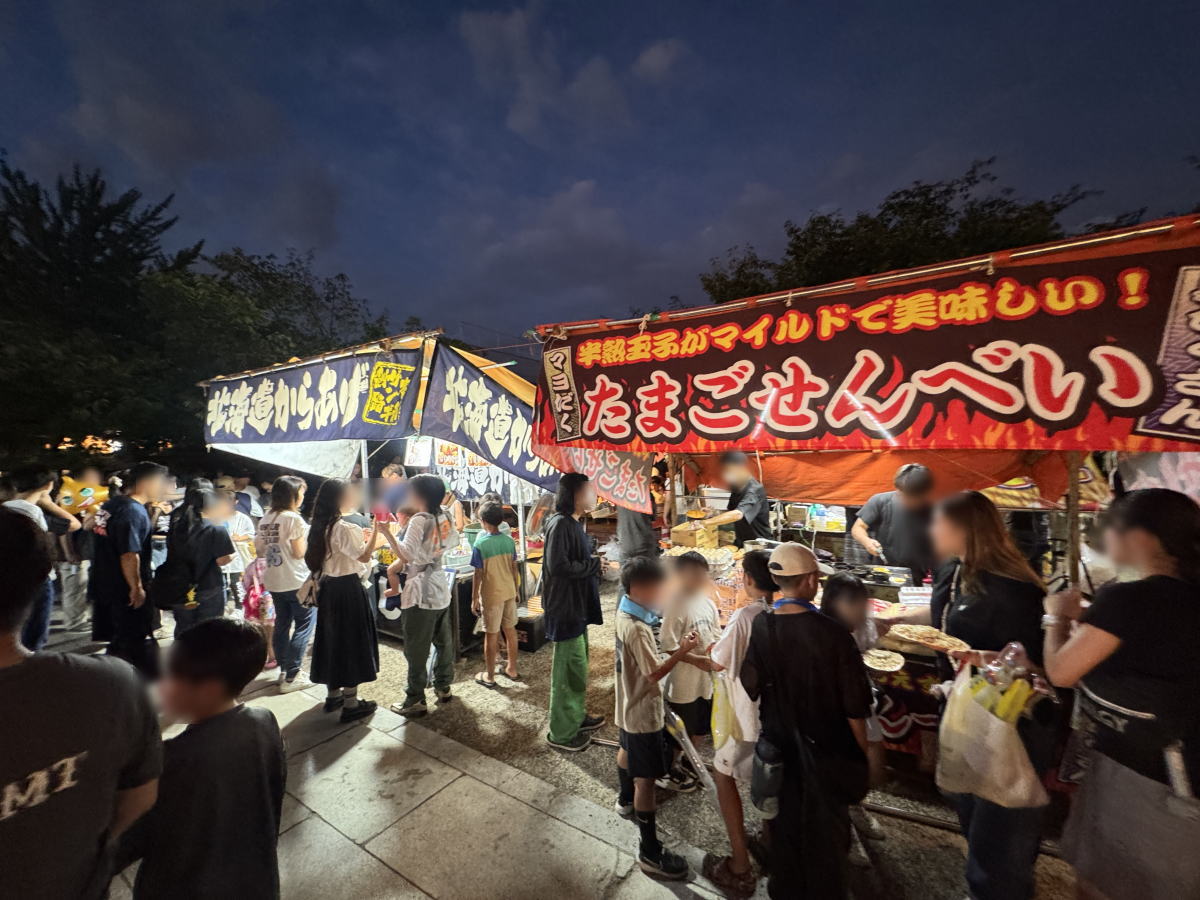 2025年「阿部野神社夏祭り」の様子
