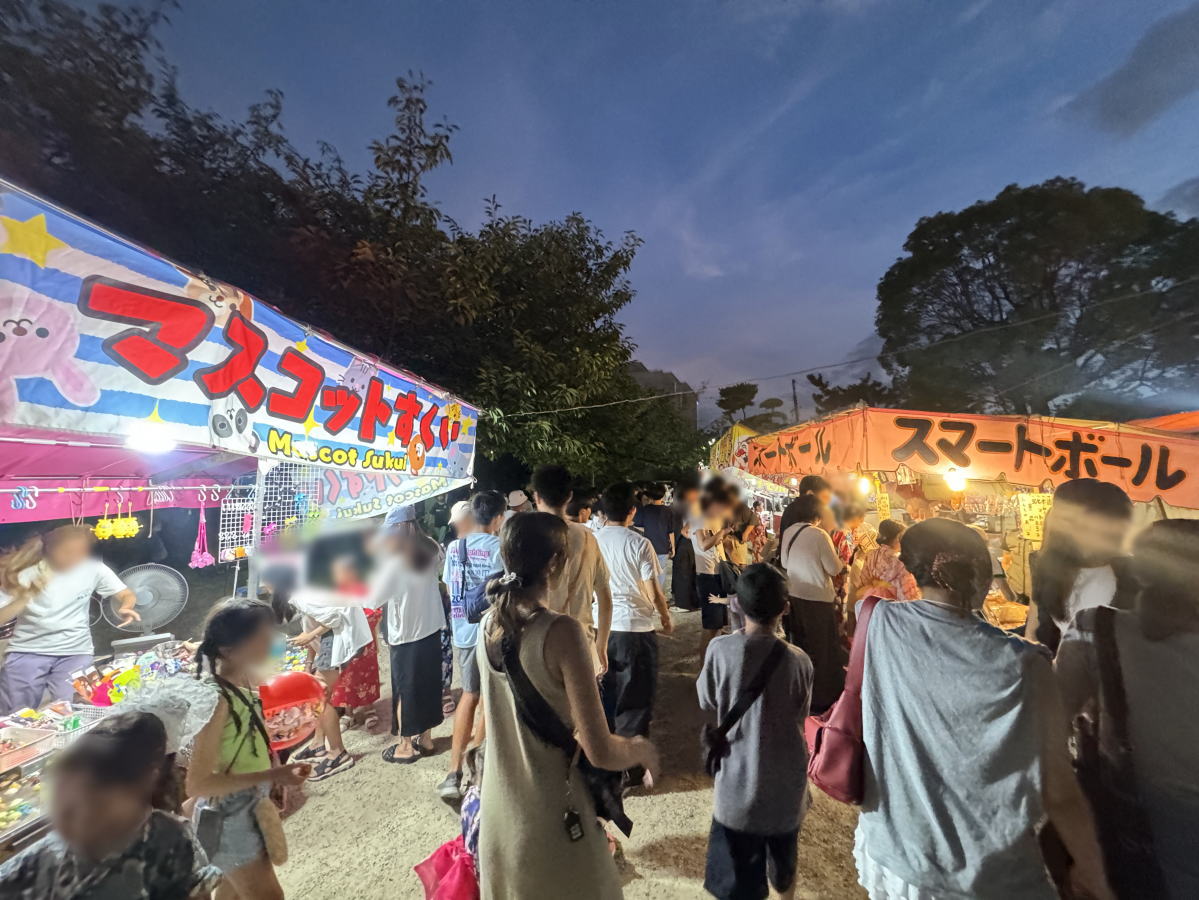 2025年「阿部野神社夏祭り」の様子