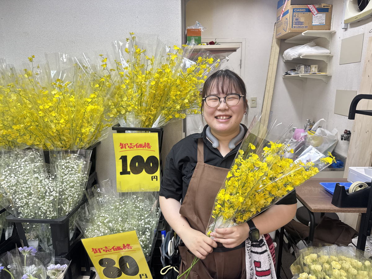 「歩の花(ほのか)」店長さまの「ほのかさん」