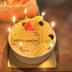 「米粉専門店garance(ギャランス)」のお誕生日ケーキ