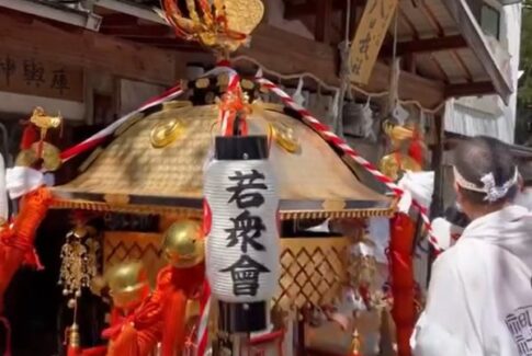 山坂神社の夏祭り2025の様子