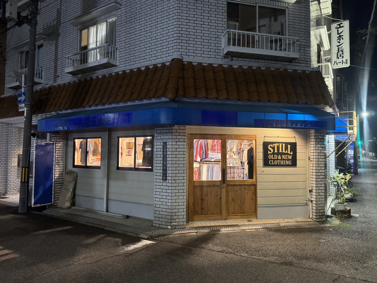 長居にグランドオープンした古着屋「STILL OLD&NEW CLOTHING」