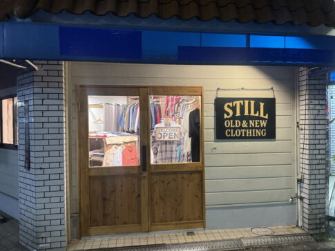 長居にグランドオープンした古着屋「STILL OLD&NEW CLOTHING」