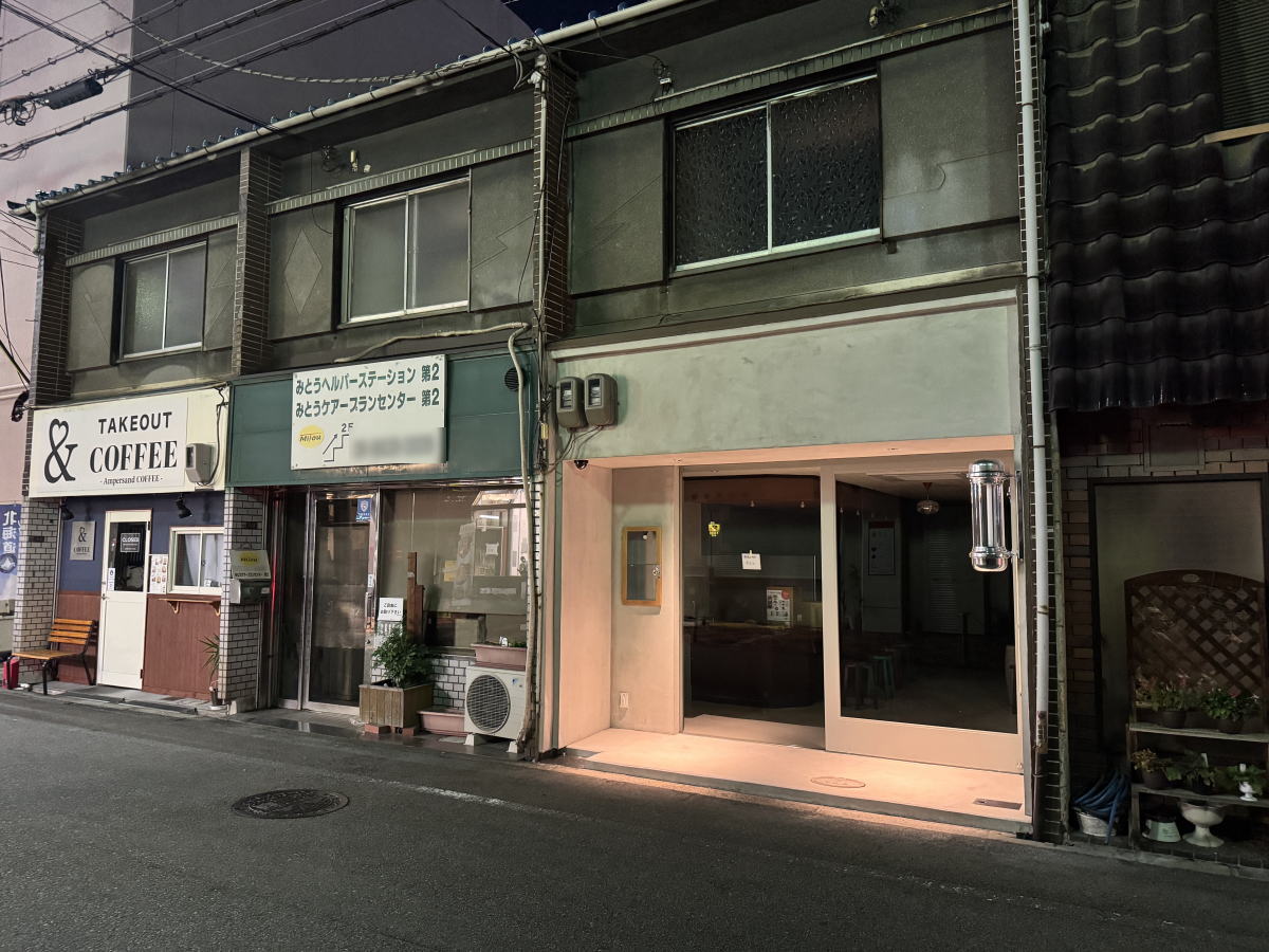 長居ミスタードーナツの裏にできるカフェみたいな新店舗