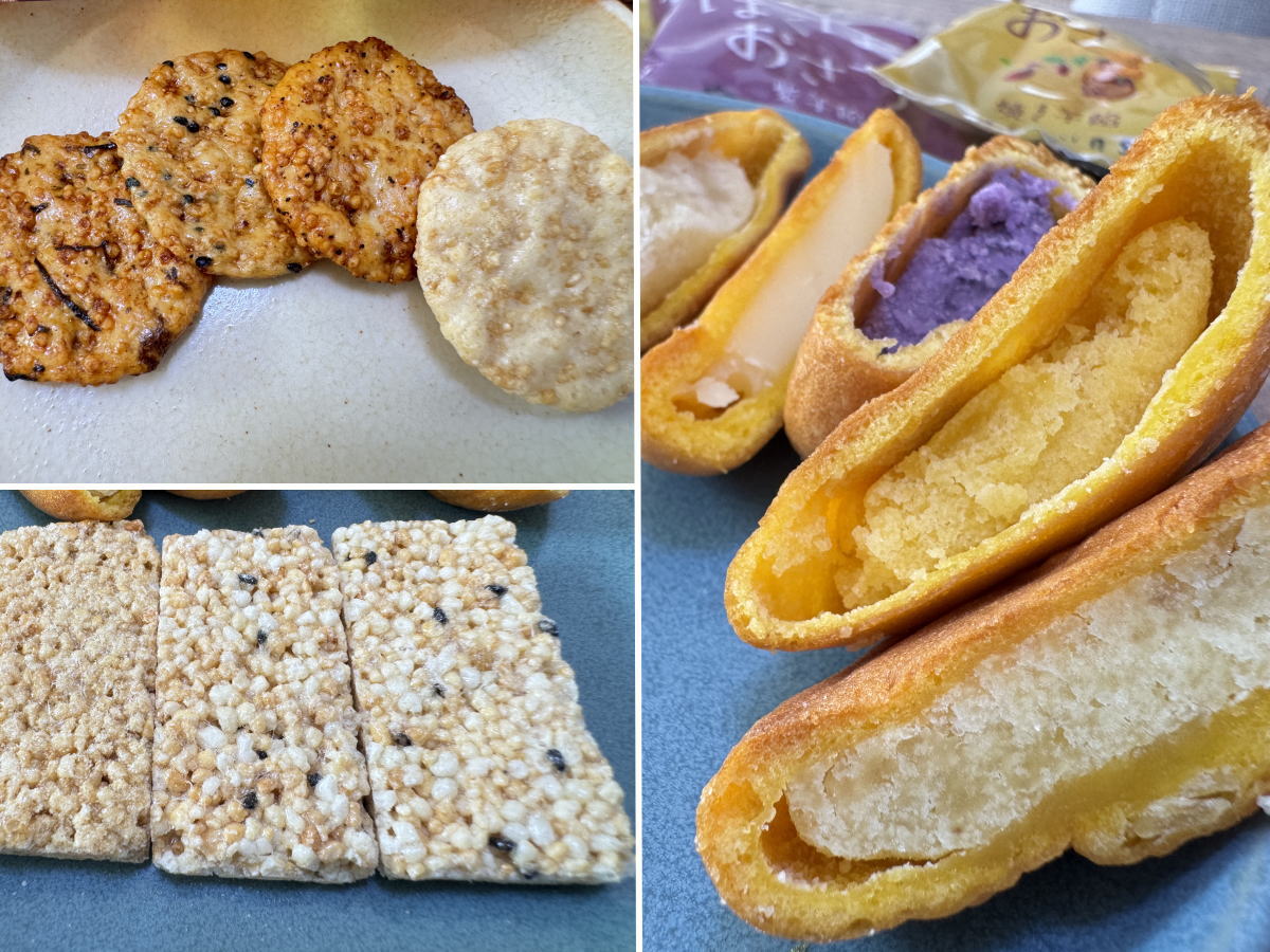 粟おこし「つのせ」大人気!ほくほくおさつ・彩おこげも食べてみた【すみつーグルメ】