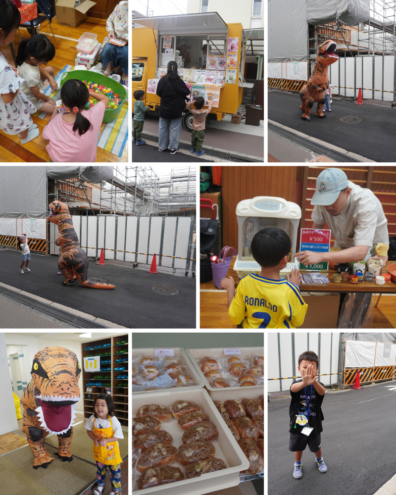 いくとく「わくわくキッズパーク」の様子