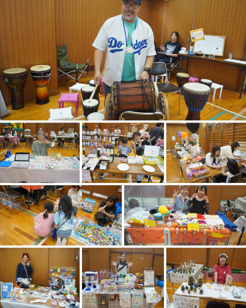 いくとく「わくわくキッズパーク」の様子