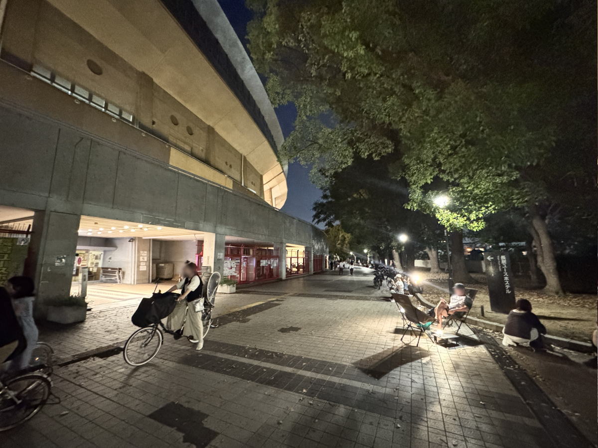 長居ヤンマースタジアムライブ音漏れの穴場