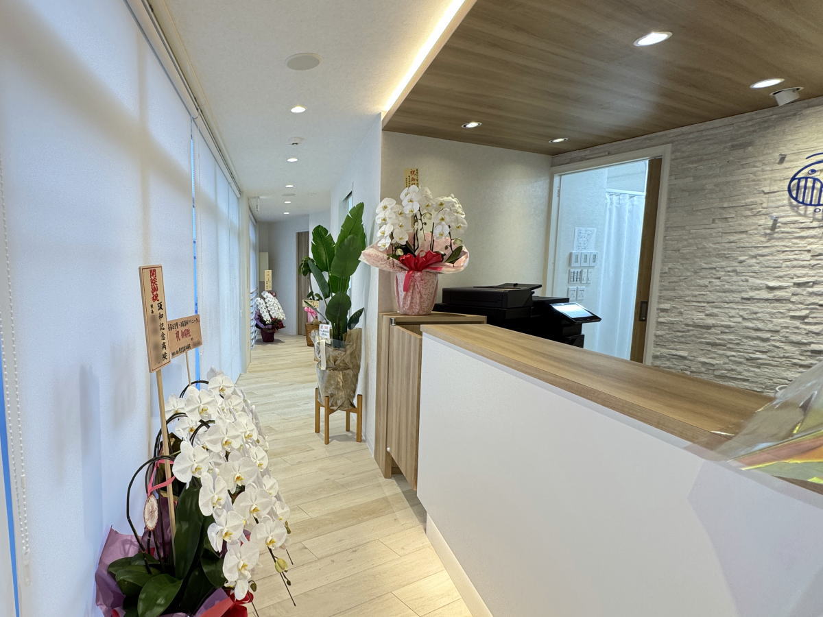 長居おき腎・泌尿器科クリニック女性待合室