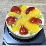 長居「餃子 笑吉」の冷凍ケーキ