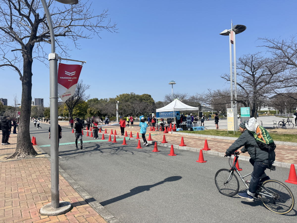 長居公園マラソン