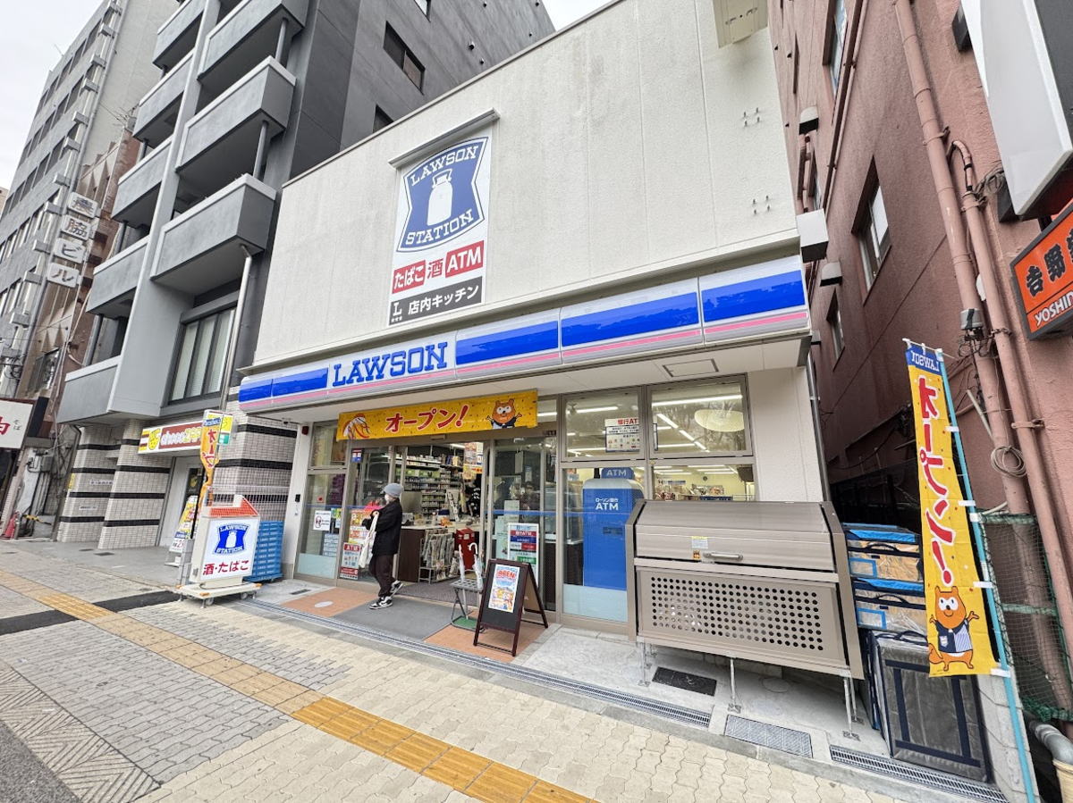 あびこ筋　長居駅すぐローソンが移転オープンしてた。